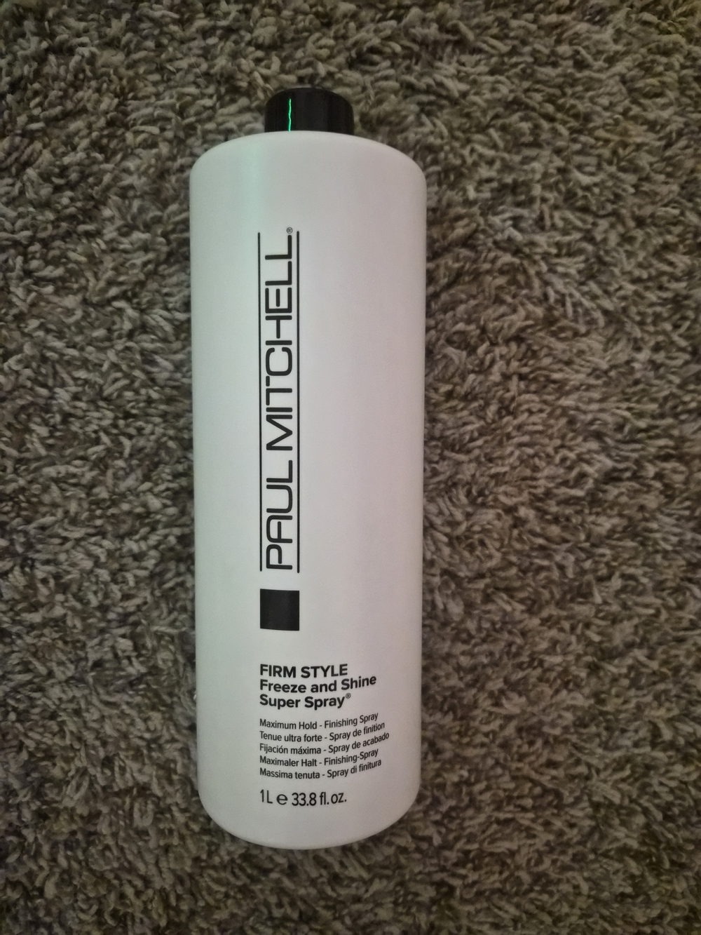 Paul Mitchell Firm Style Freeze and Shine Super Spray - White and Black Accents